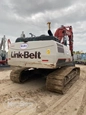 Back of used Excavator